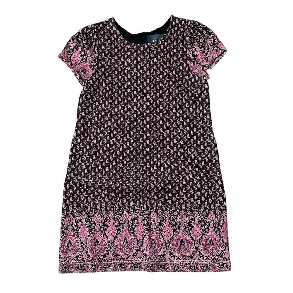 anthropologie maeve sweater dress shift dress size large moroccan tapestry